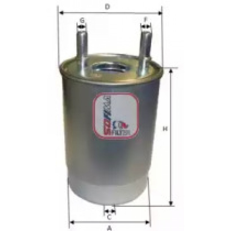 S 4147 NR SOFIMA Фільтр палива